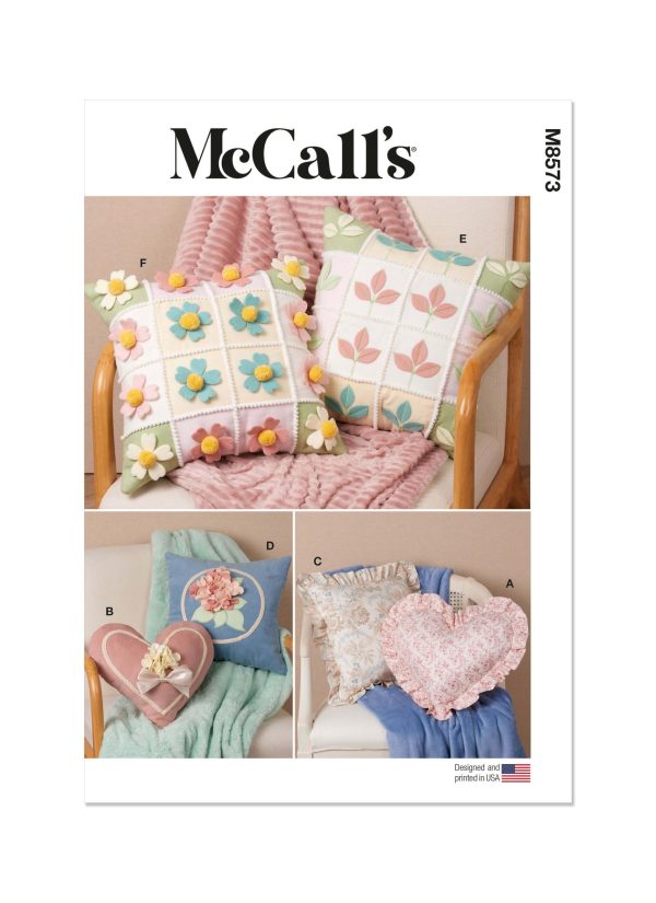 McCall's Sewing Pattern M8573 Pillows