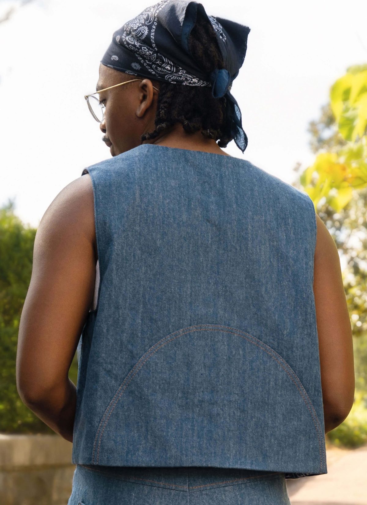 Know Me Sewing Pattern ME2109 Men's Vest and Trousers by Happily Dressed