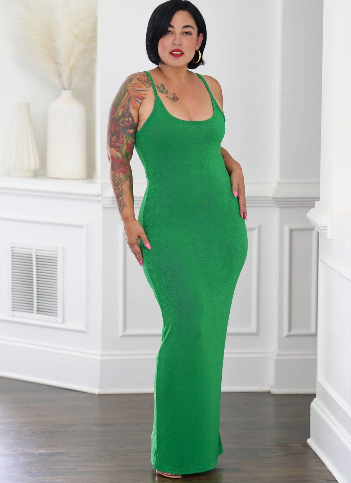 Simplicity Sewing Pattern S3064 Misses' and Women's Knit Dress in Two Lengths by Mimi G Style