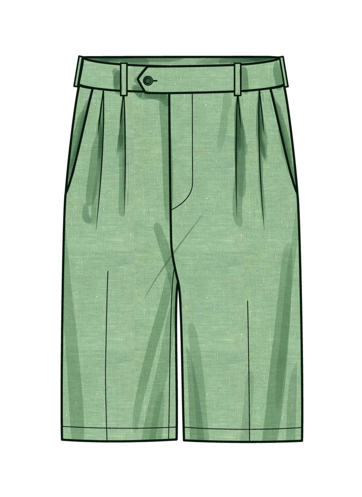 Simplicity Sewing Pattern S3076 Men's Tops, Shorts and Trousers