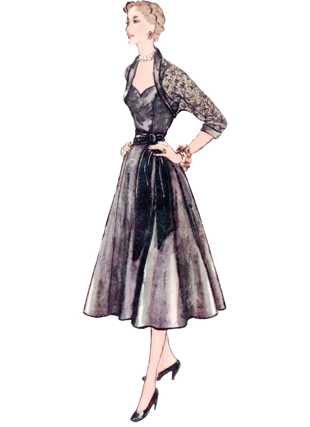 Simplicity Sewing Pattern S3082 Misses' Afternoon and Evening Dress and Bolero