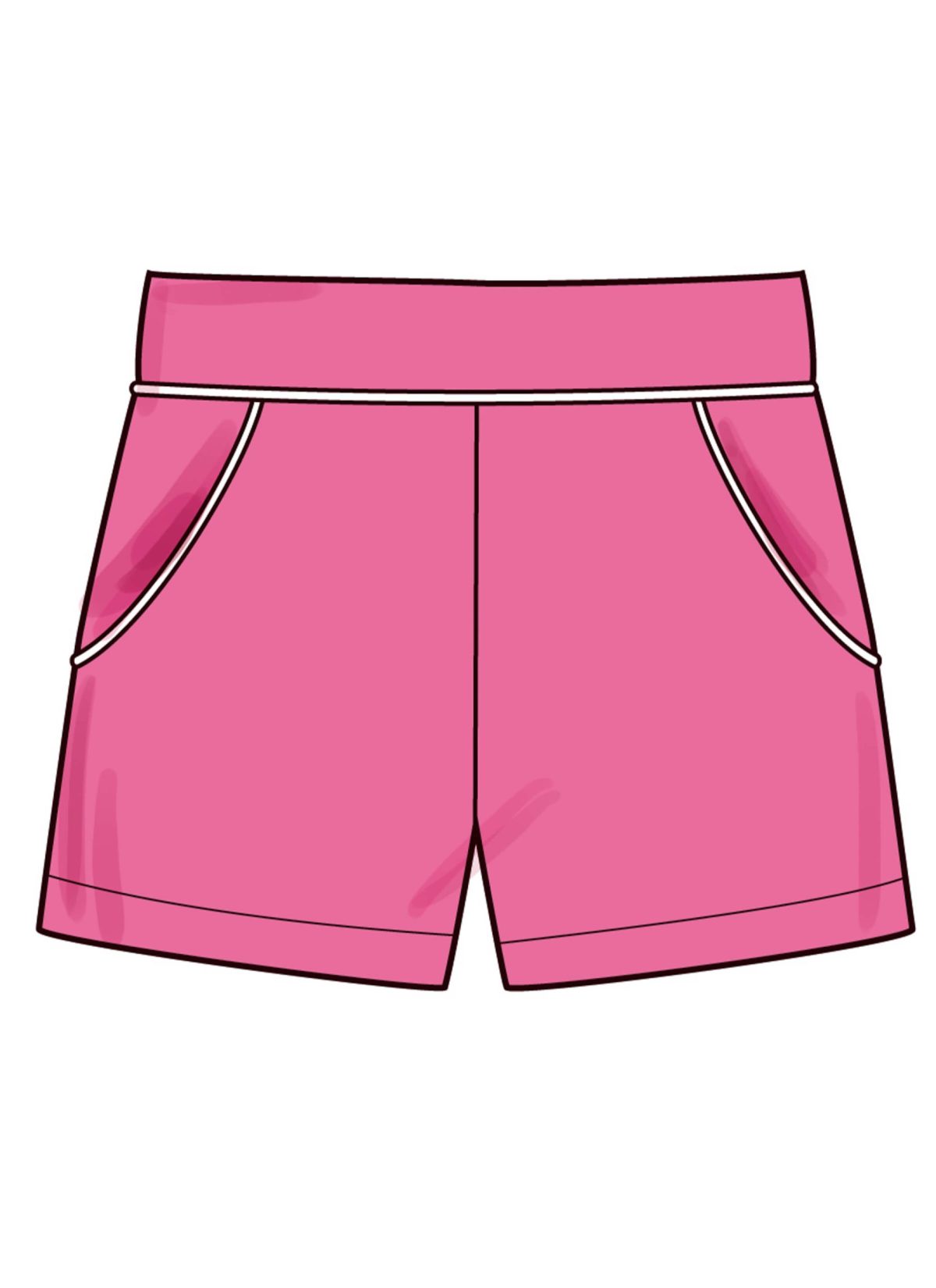 Simplicity Sewing Pattern S3112 Toddlers' Dress, Top and Shorts