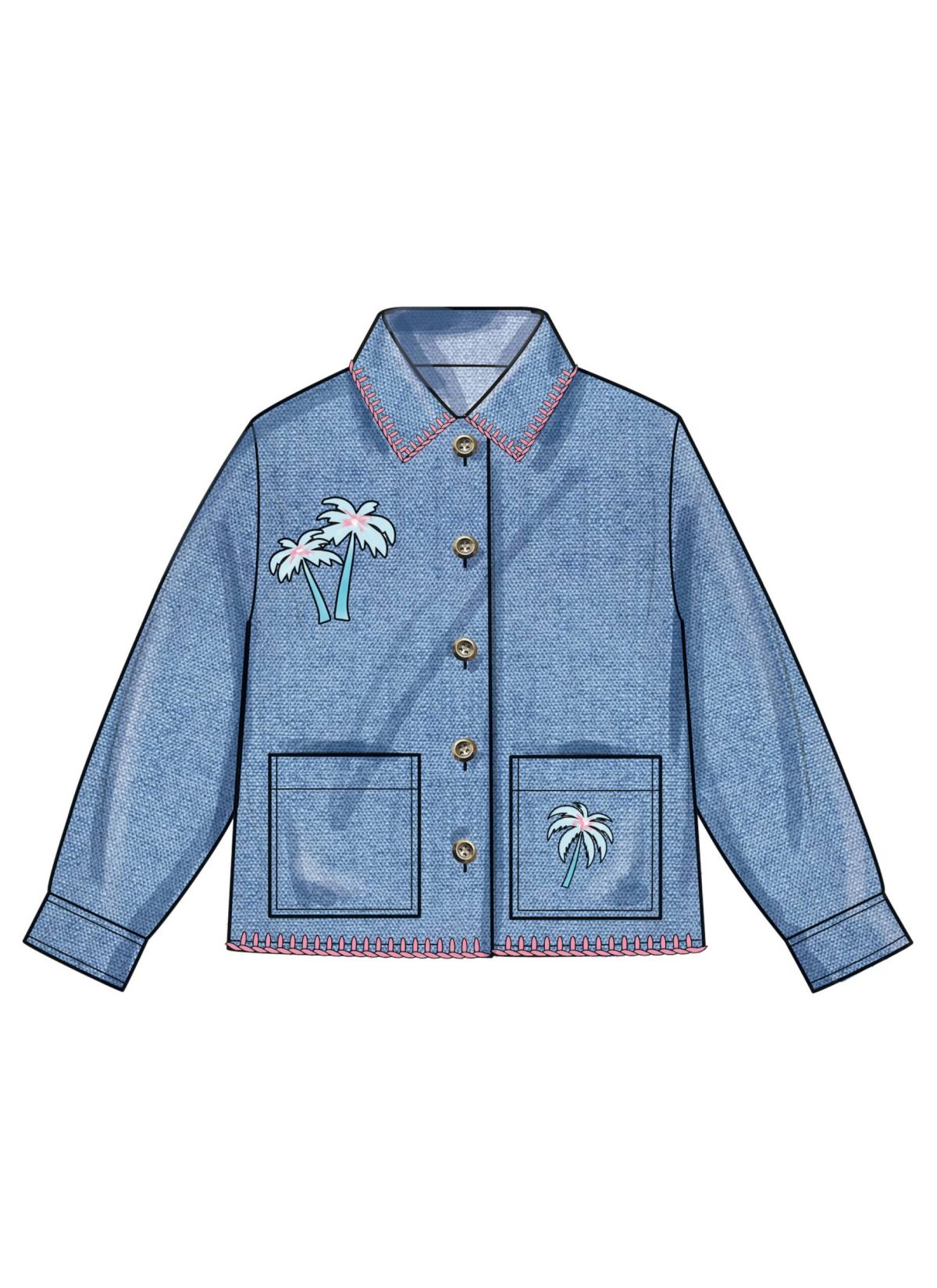 Simplicity Sewing Pattern S3113 Children's or Girls' and Boys' Jacket, Shorts and Trousers
