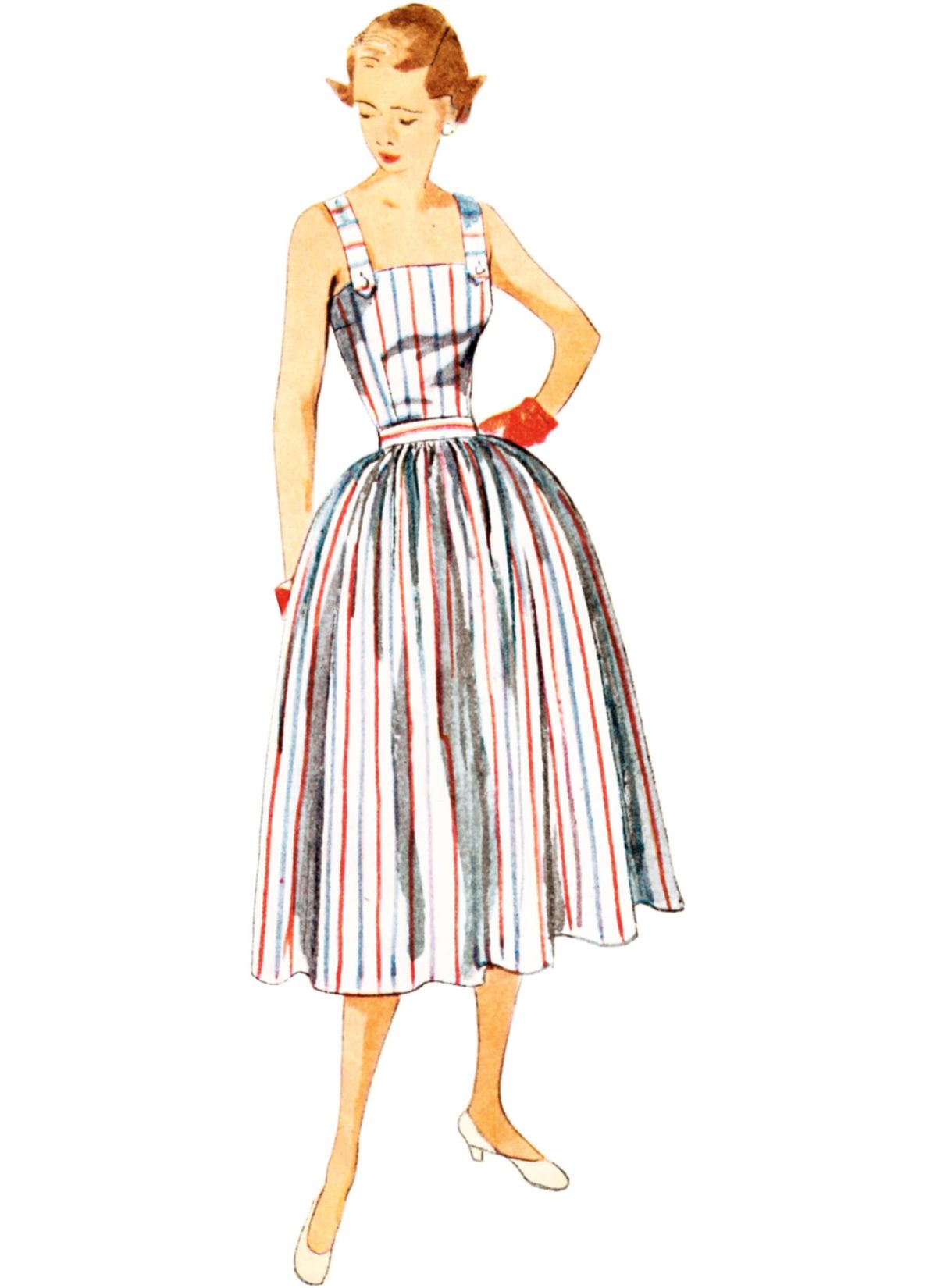 Simplicity Sewing Pattern S3115 Misses' Two-Piece Play Suit in Two Lengths and Skirt