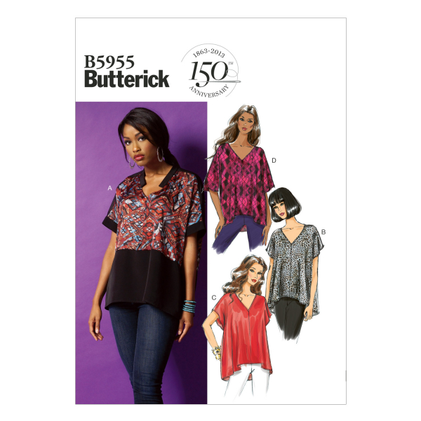 Butterick Sewing Pattern B5955 Misses' Top