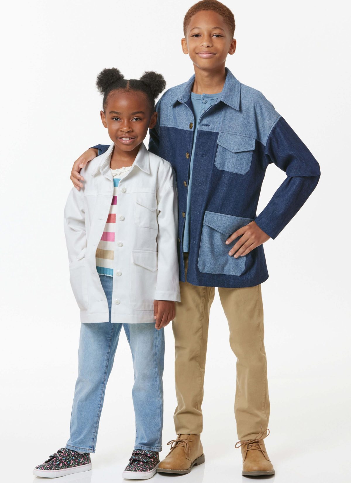Butterick Sewing Pattern B7016 Girls' and Boys' and Adults' Jackets