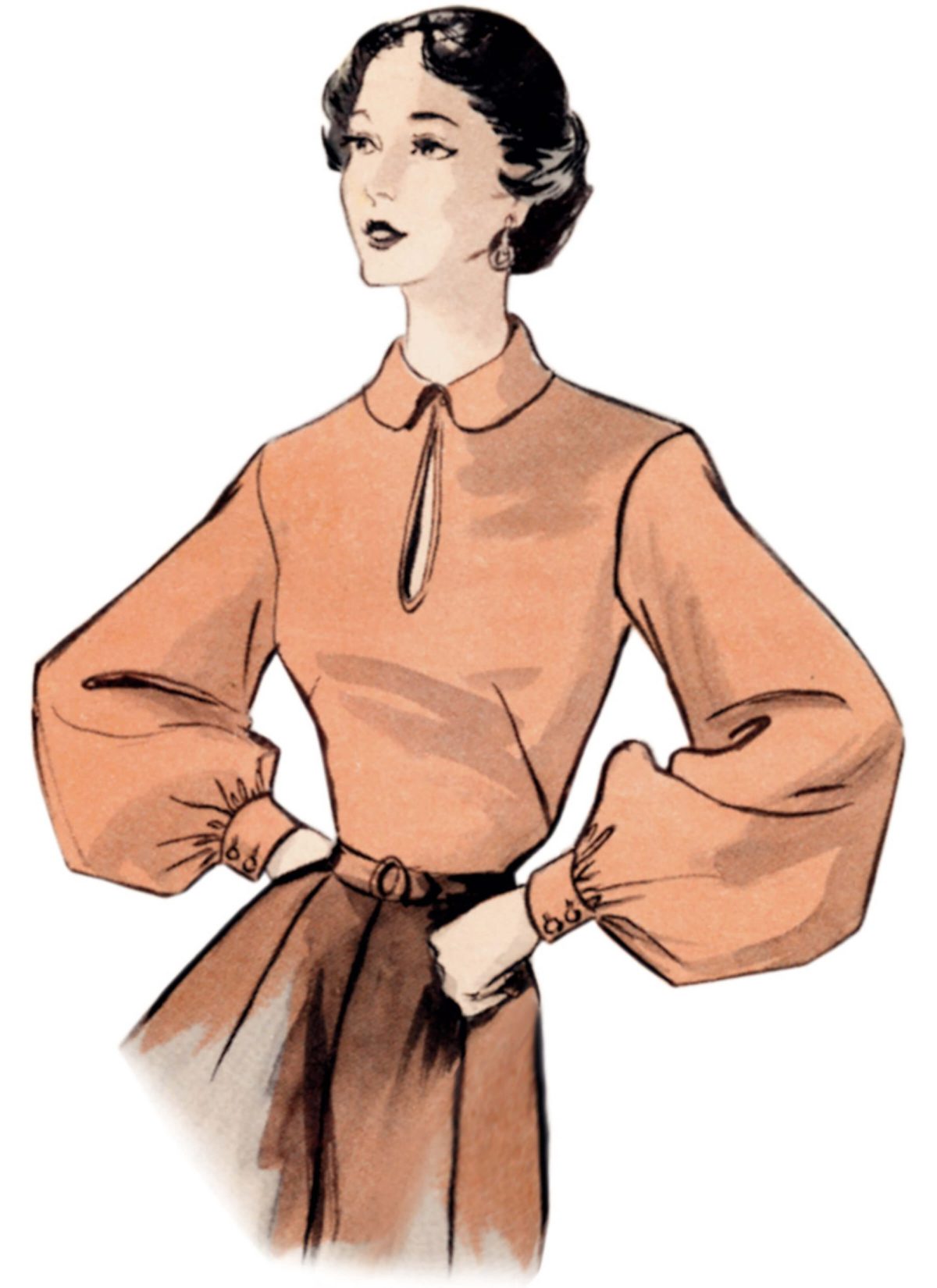 Butterick Sewing Pattern B7017 Set of Sleeves for Dresses and Blouses
