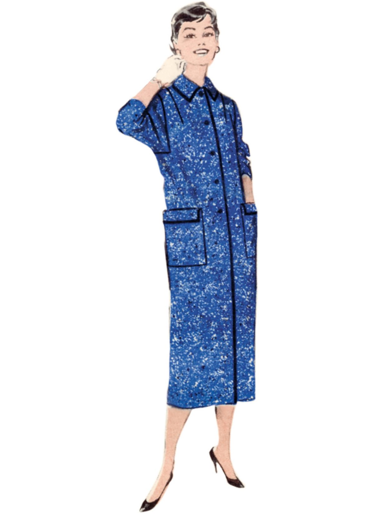 Butterick Sewing Pattern B7020 Misses' Box Coat