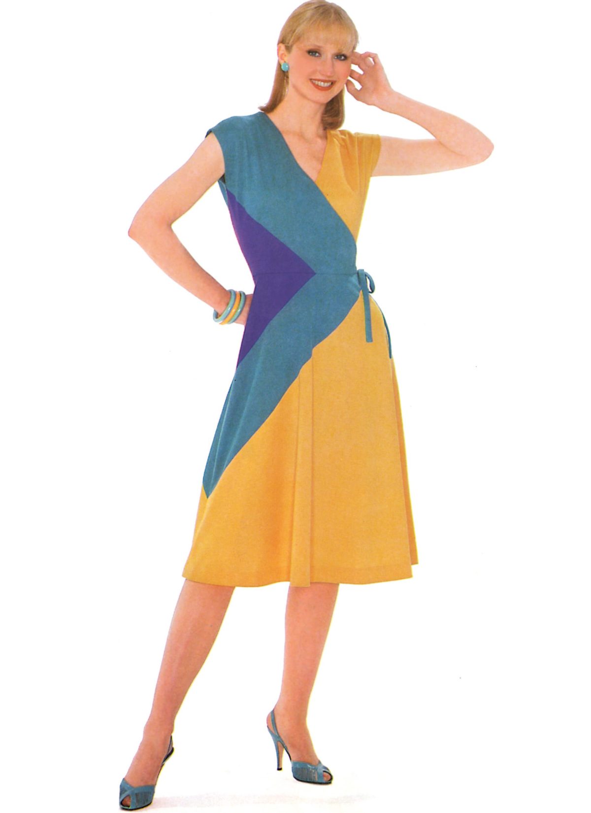 Vogue Patterns Sewing Pattern V2100 Misses' Knit Dress by Diane Von Furstenberg