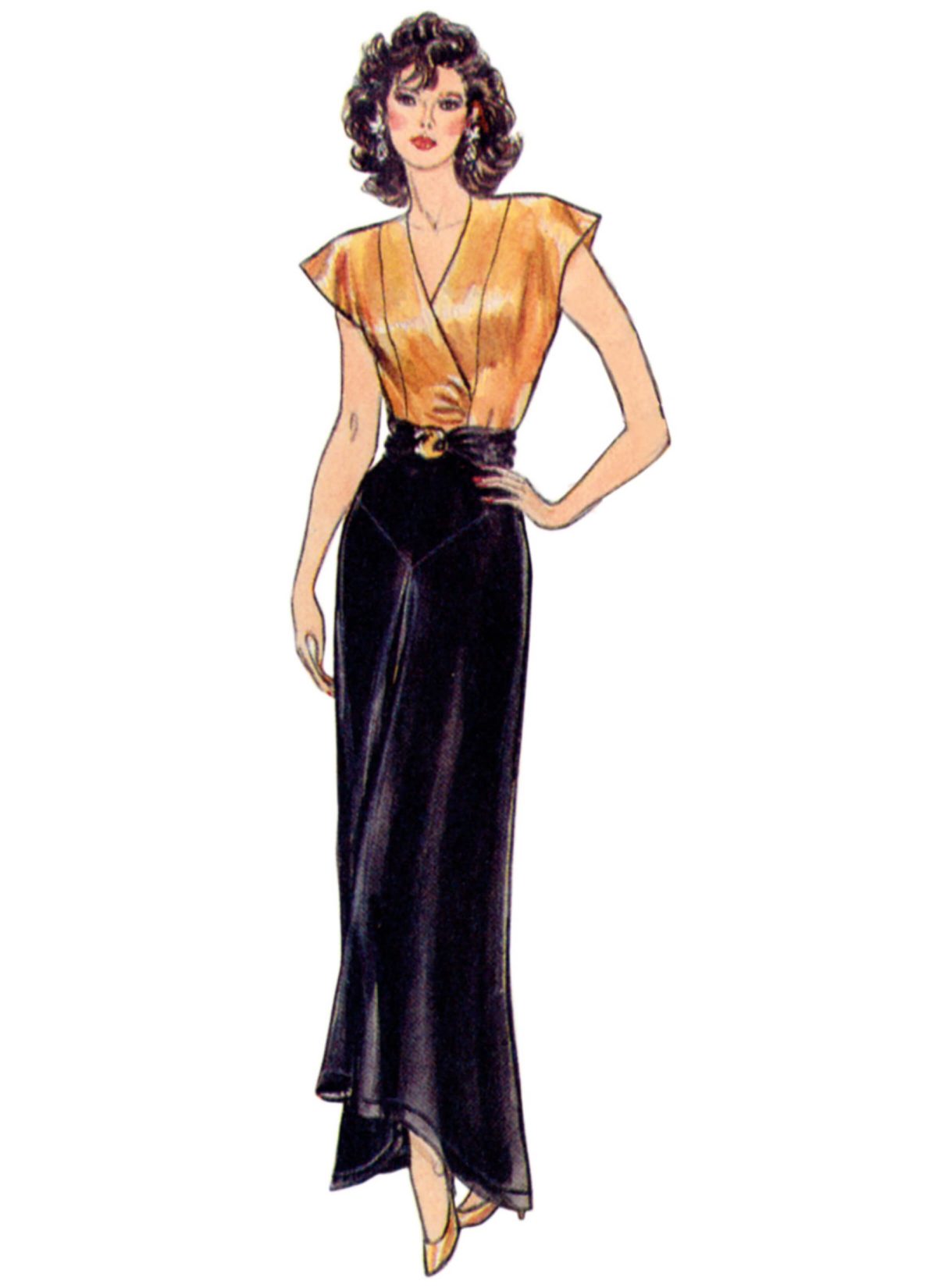 Vogue Patterns Sewing Pattern V2102 Misses' Skirts