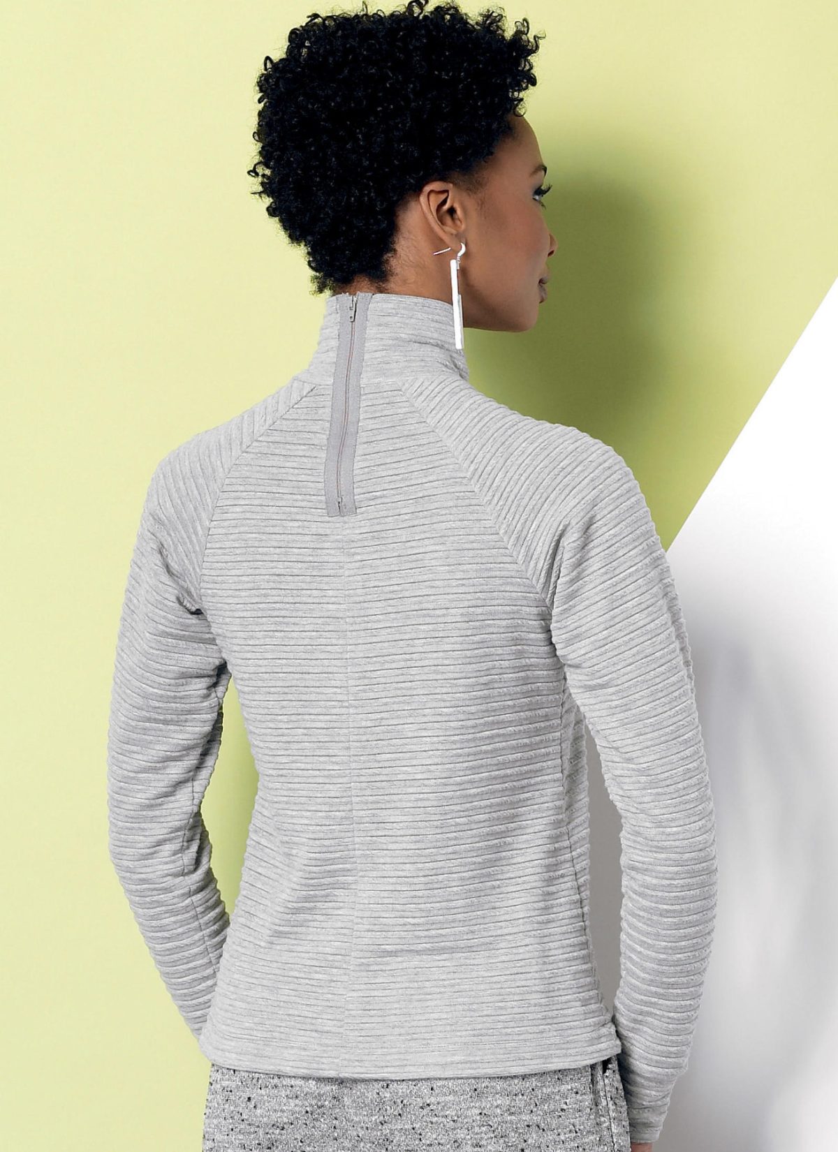 Butterick Sewing Pattern B6389 Misses' Raglan Sleeve Top and Tunic, Shawl Collar Vest, and Pull-On Trousers