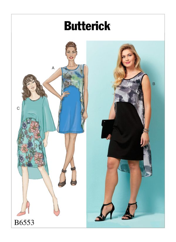 Butterick Sewing Pattern B6553 Misses' Dress