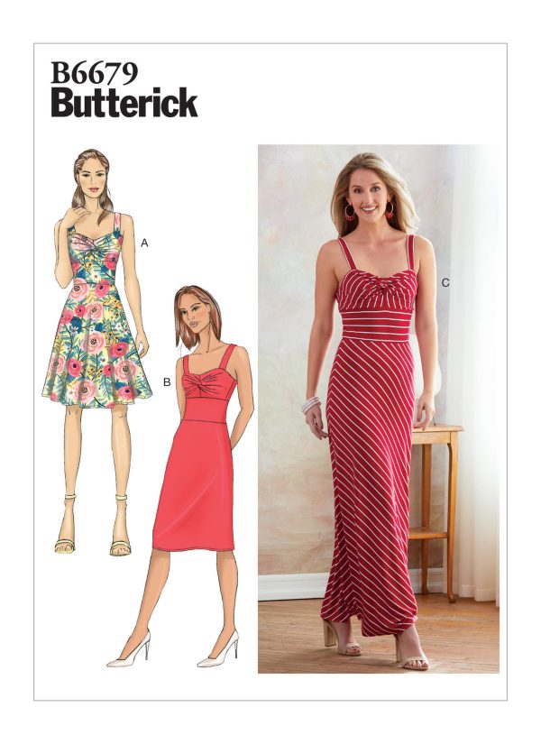 Butterick Sewing Pattern B6679 Misses' Dress