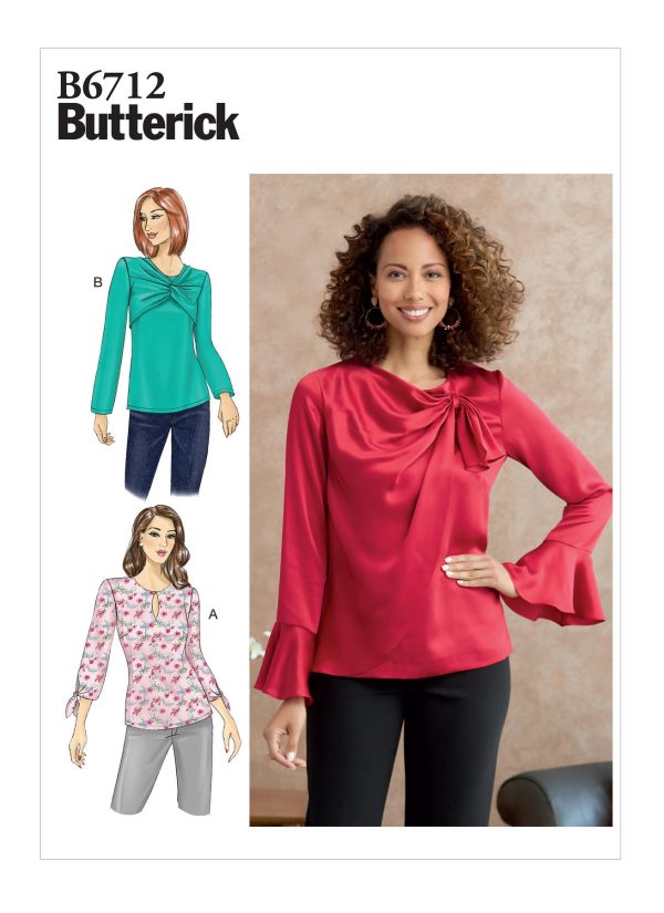 Butterick Sewing Pattern B6712 Misses' Top