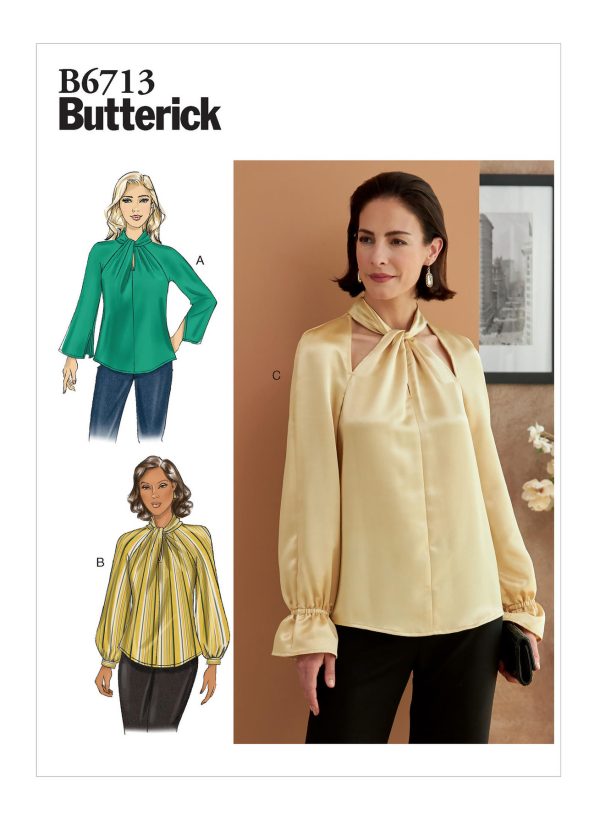 Butterick Sewing Pattern B6713 Misses' Top