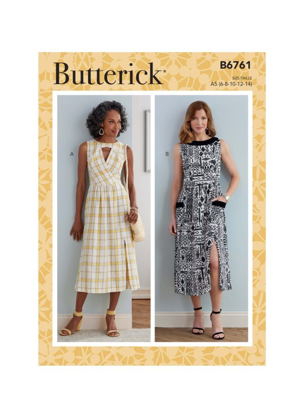 Butterick Sewing Pattern B6761 Misses' & Misses' Petite Dress