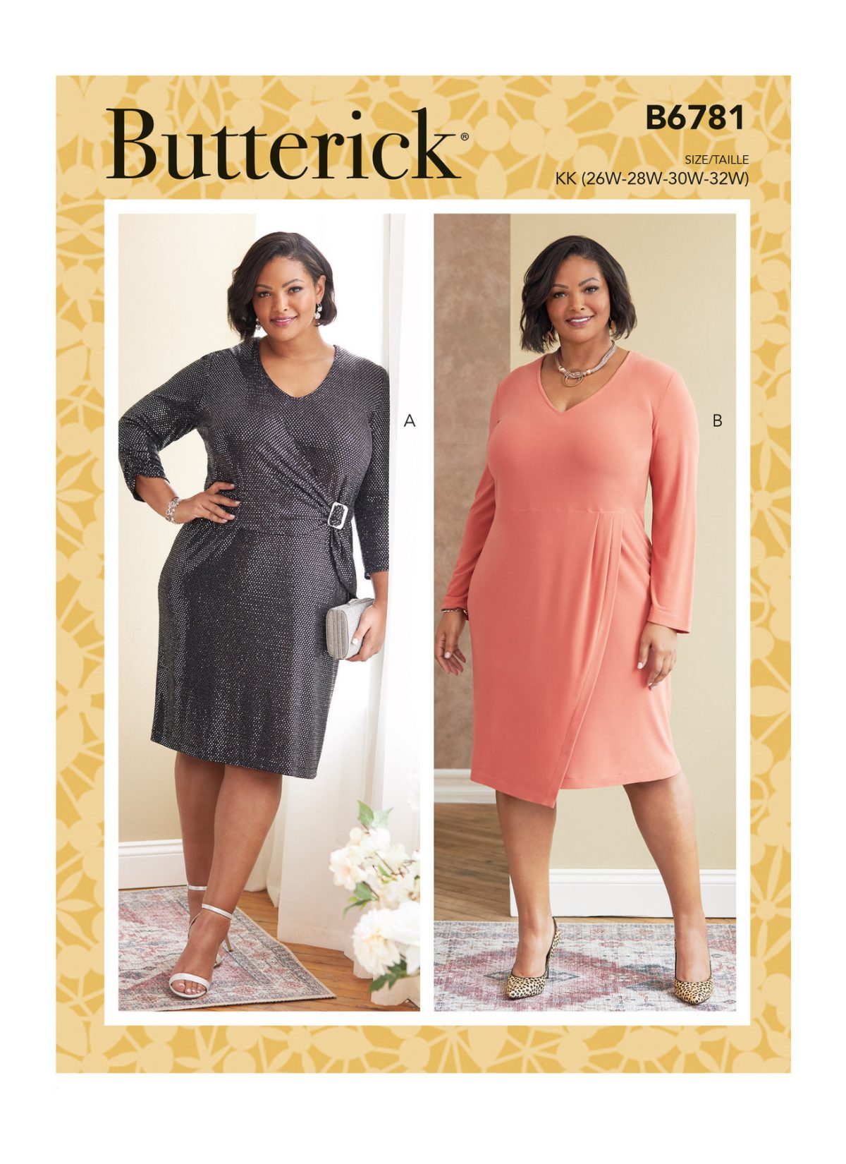 Butterick Sewing Pattern B6781 Women's Dress