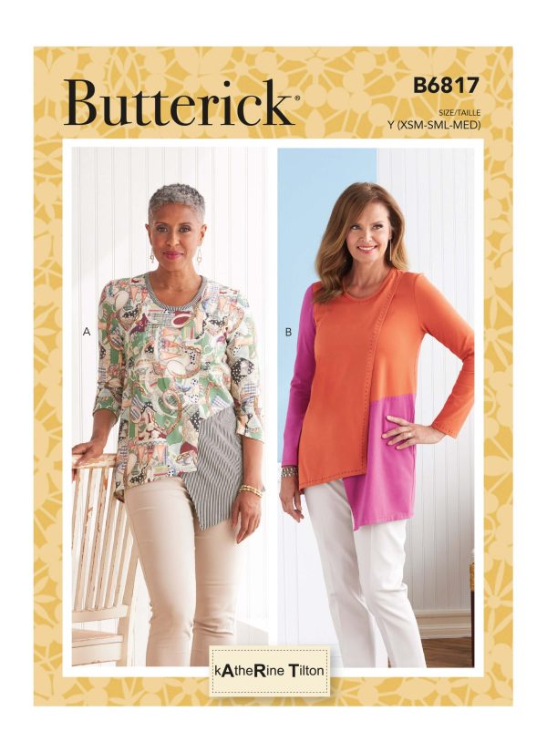 Butterick Sewing Pattern B6817 Misses' Top