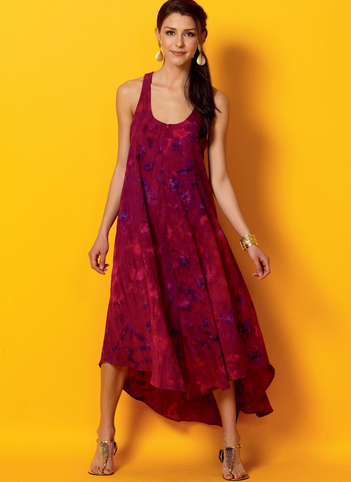 McCall's Sewing Pattern M6954 Misses' Racerback Tent Dresses