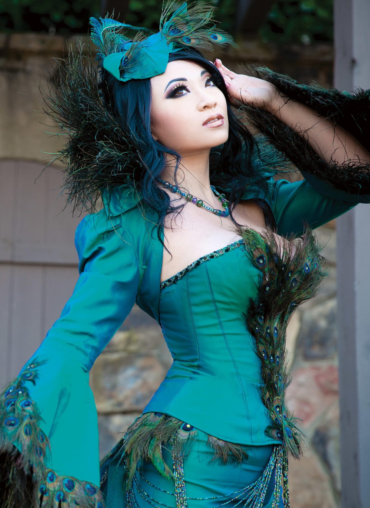 McCall's Sewing Pattern M7218 Yaya Han Peacock Jacket, Corset and Skirt