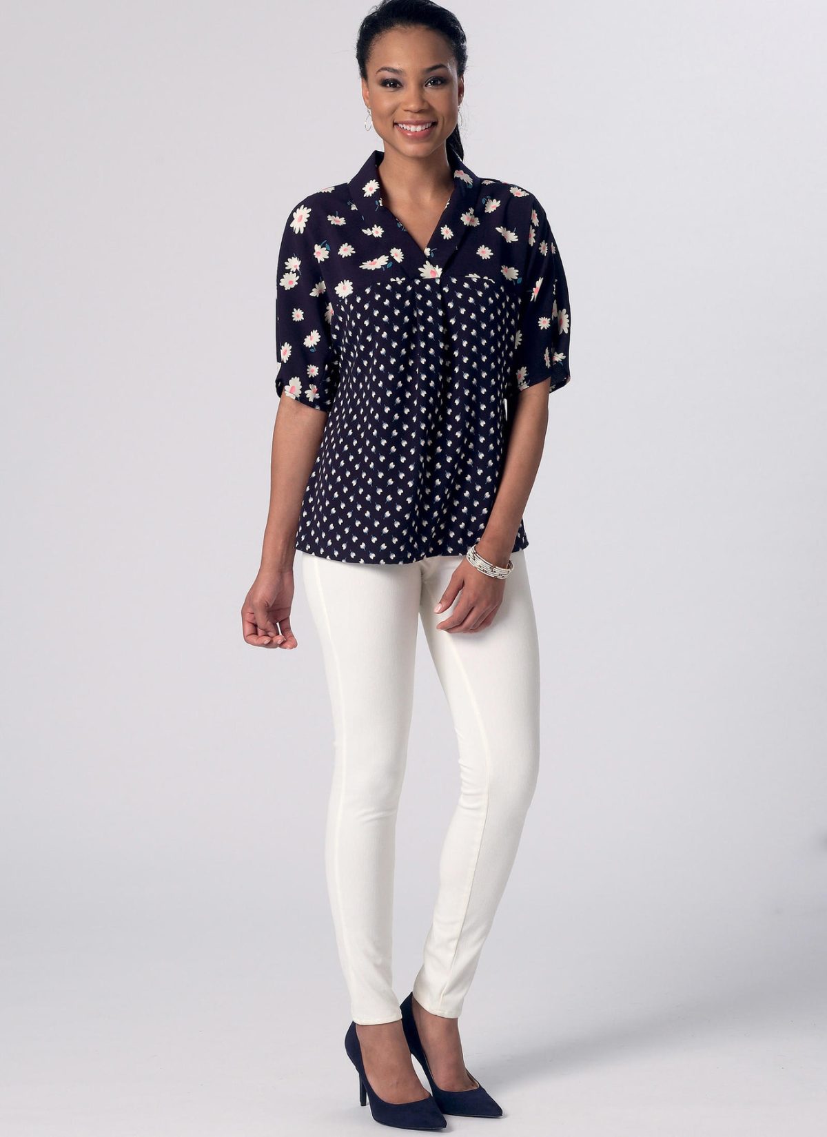 McCall's Sewing Pattern M7359 Misses' V-Neck Dolman Sleeve Tops