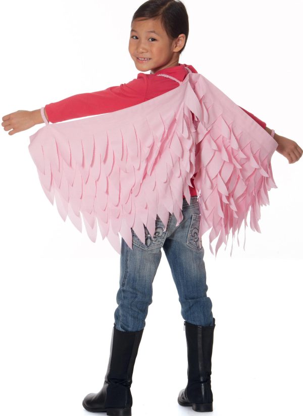 McCall's Sewing Pattern M7491 Kids' Bat, Butterfly or Fairytale Wings