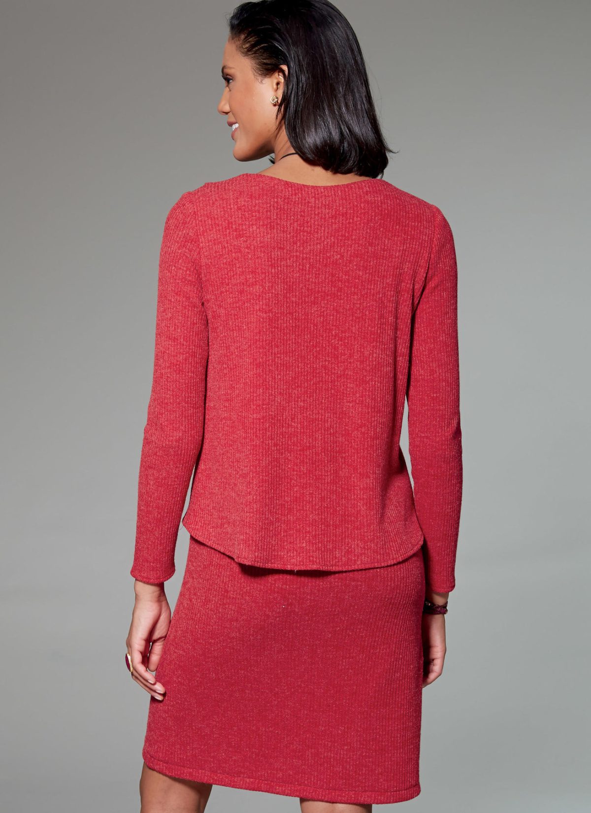 McCall's Sewing Pattern M7655 Misses'/Women's Tunic and Dress with Overlay and Collar Variations