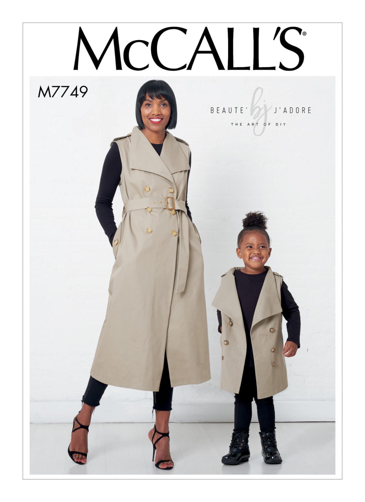 McCall's Sewing Pattern M7749 Misses'/Children's/Girls' Dresses