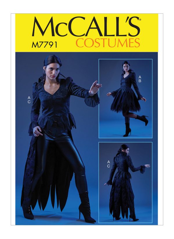 McCall's Sewing Pattern M7791 Misses' Costume 