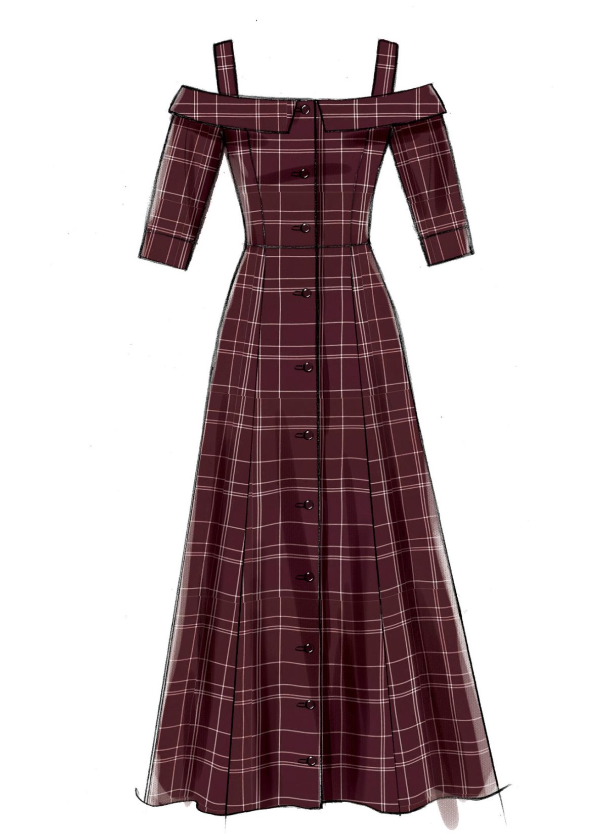 McCall's Sewing Pattern M7805 Misses' Dresses