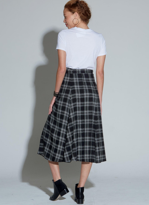 McCall's Sewing Pattern M7813 Misses' Skirts and Belt