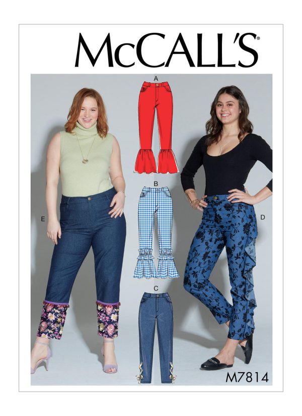 McCall's Sewing Pattern M7814 Misses'/Women's Pants