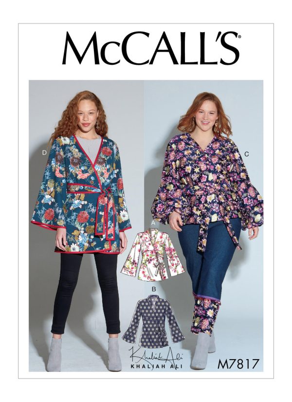 McCall's Sewing Pattern M7817 Misses'/Women's Jackets 