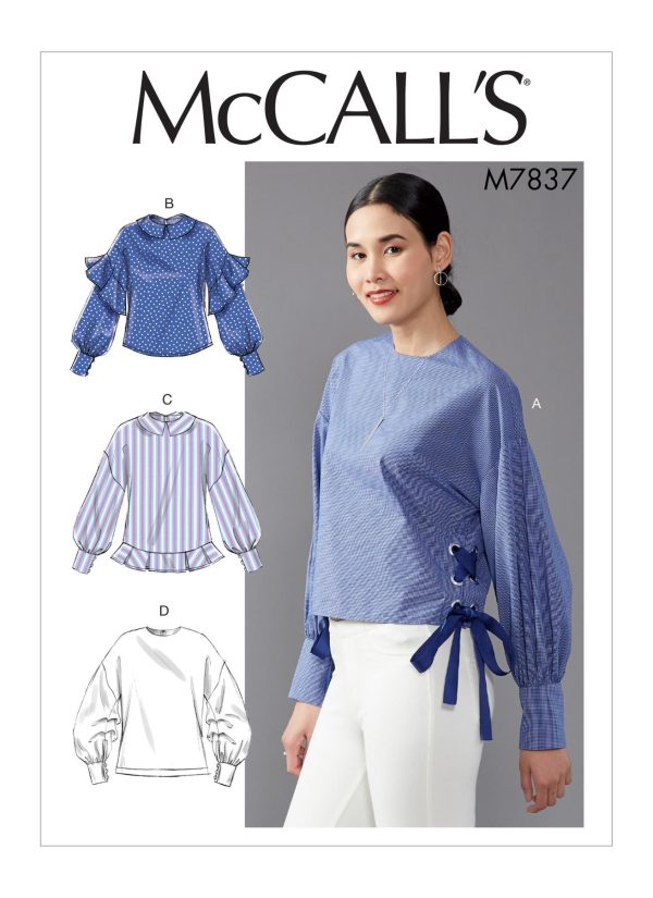 McCall's Sewing Pattern M7837 Misses' Top