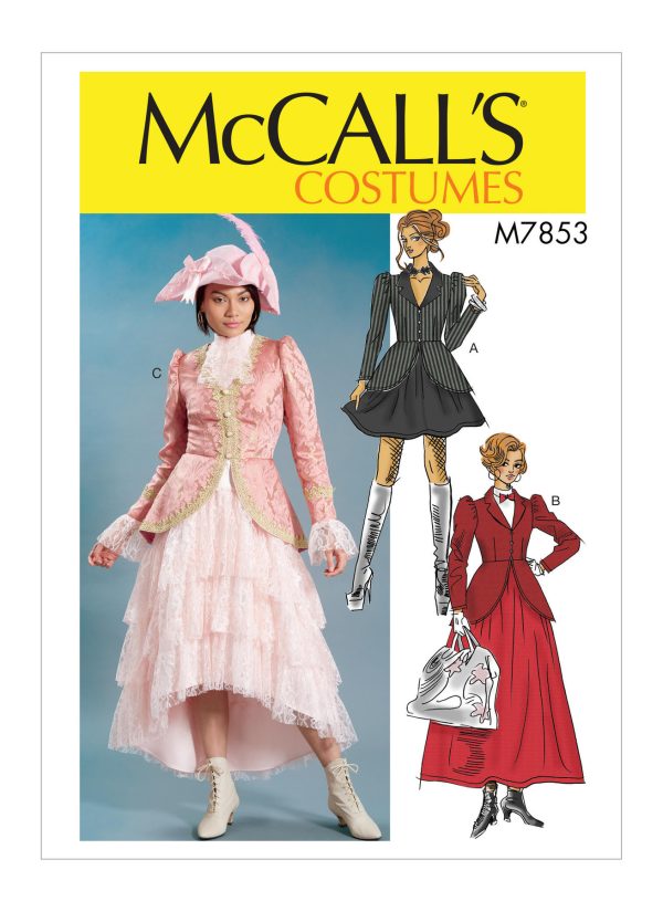 McCall's Sewing Pattern M7853 Misses' Costume 