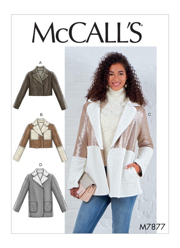 McCall's Sewing Pattern M7877 Misses' Jackets 