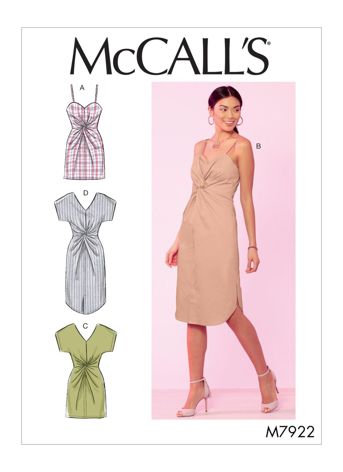 McCall's Sewing Pattern M7922 Misses' Dresses