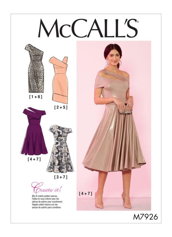McCall's Sewing Pattern M7926 Misses' and Women's Special Occasion Dresses 