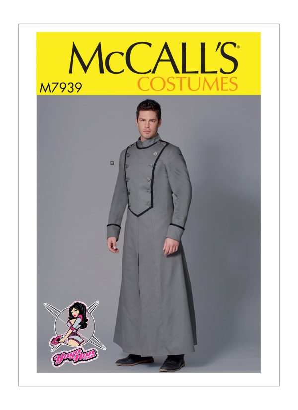 McCall's Sewing Pattern M7939 Men's Costume