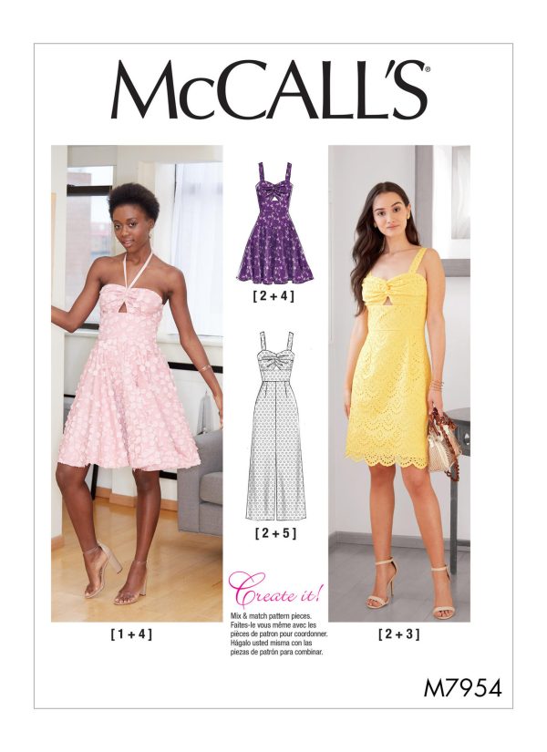 McCall's Sewing Pattern M7954 Misses' Special Occasion 
