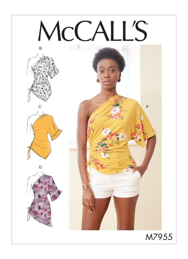 McCall's Sewing Pattern M7955 Misses' Tops 