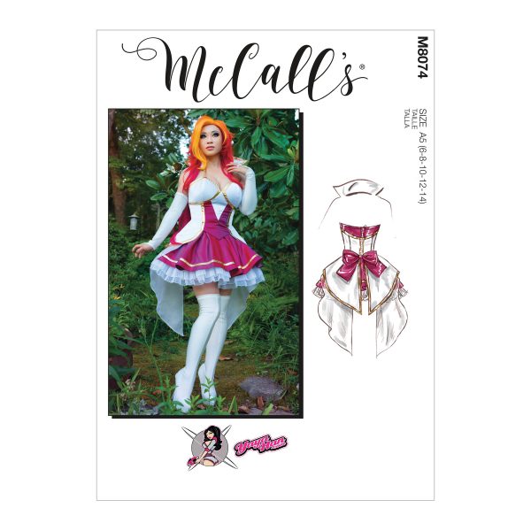 McCall's Sewing Pattern M8074 Misses' Costume 