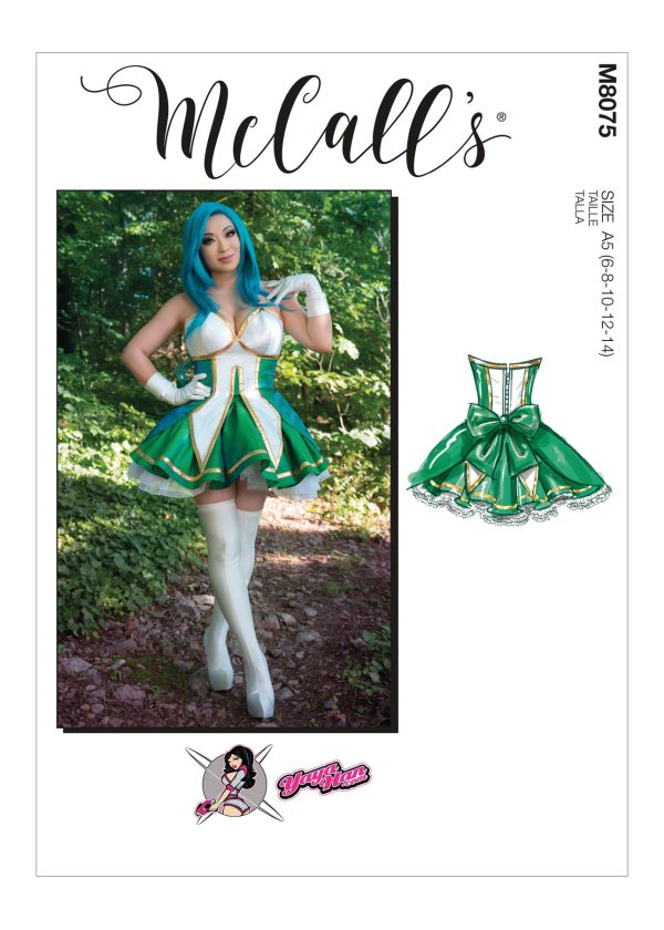 McCall's Sewing Pattern M8075 Misses' Costume 