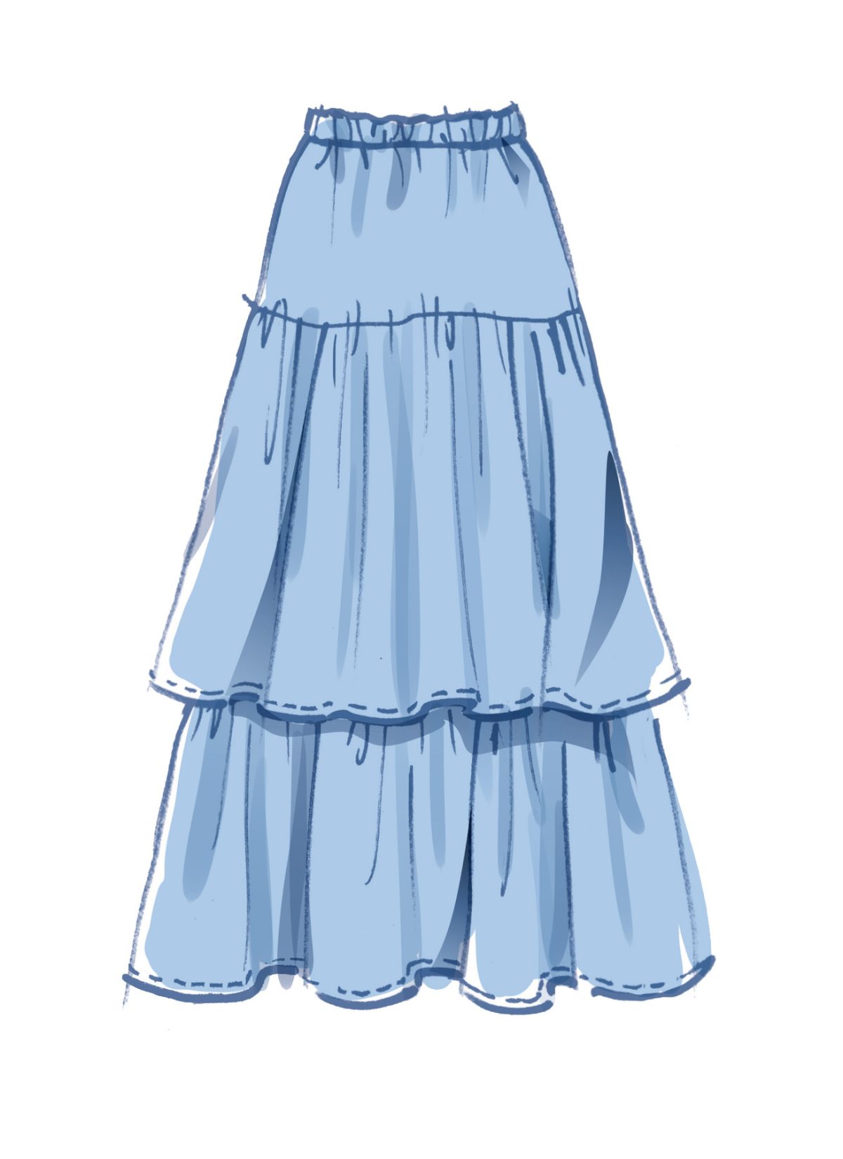 McCall's Sewing Pattern M8097 #OriaMcCalls - Misses' Skirts