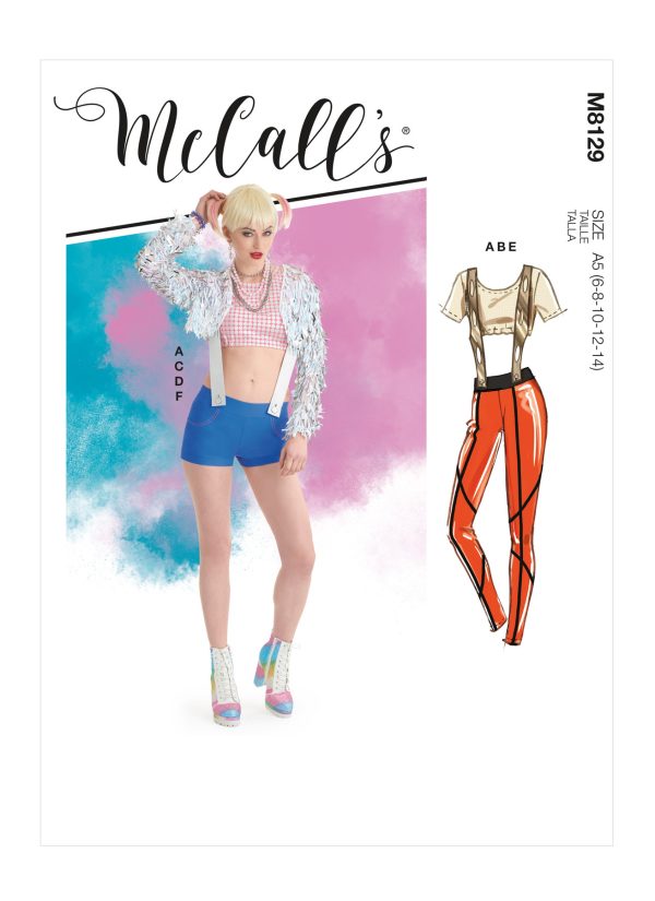McCall's Sewing Pattern M8129 Misses' Costumes