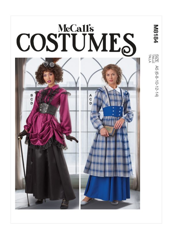 McCall's Sewing Pattern M8184 Misses' Costume