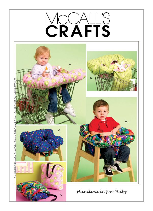 McCall's Sewing Pattern M5721 3-in-1 Shopping Cart and High Chair Cover