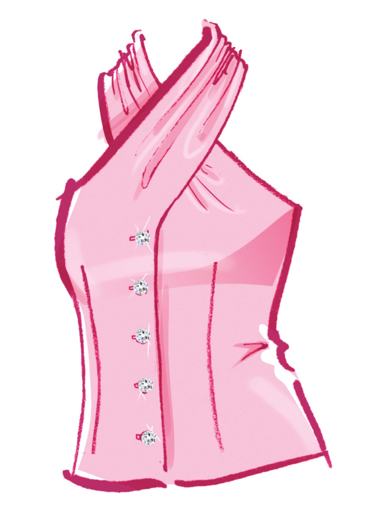 McCall's Sewing Pattern M8579 Misses' Top in Two Lengths