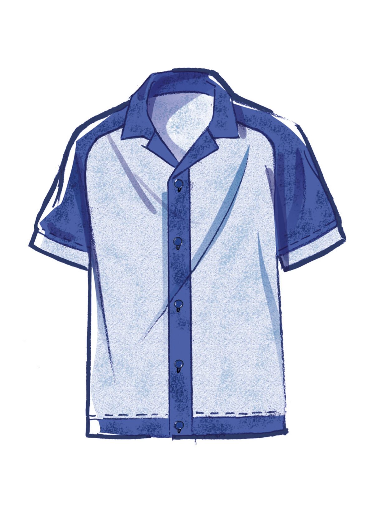 McCall's Sewing Pattern M8590 Men's Top, Shorts and Trousers