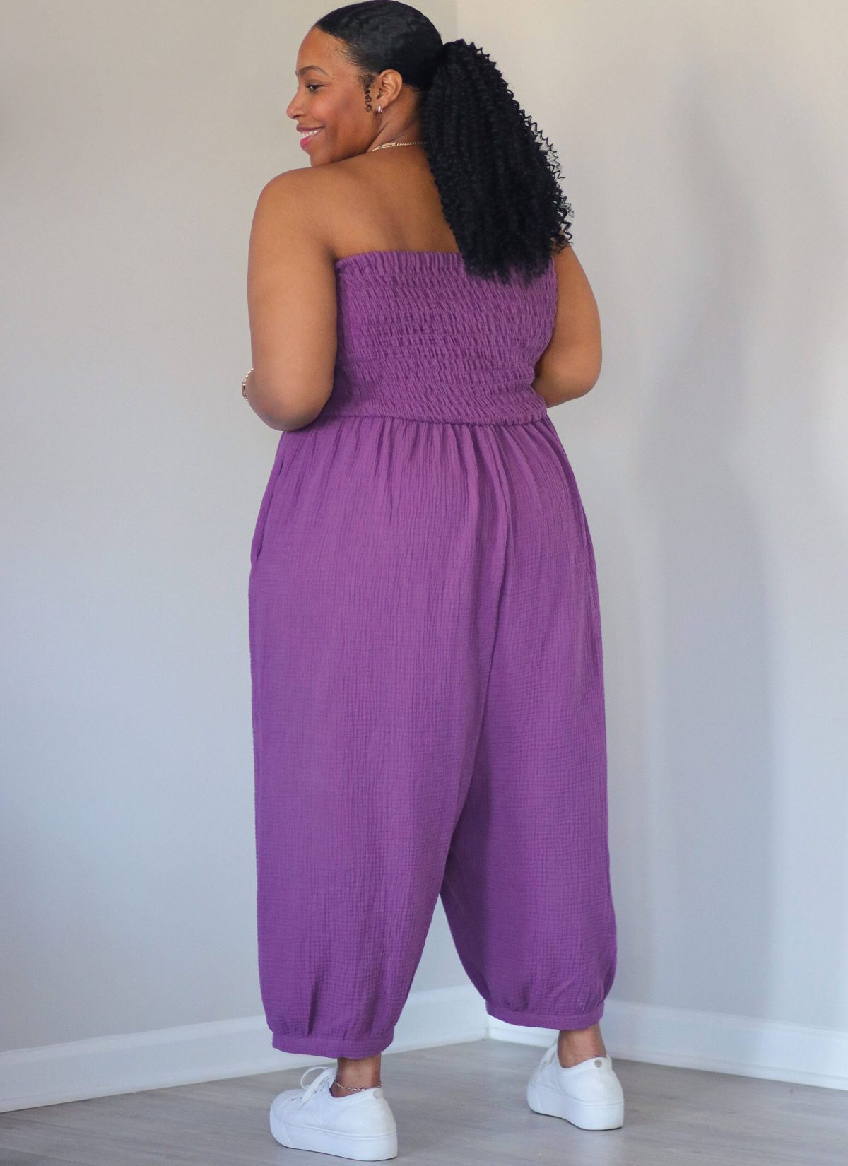 Know Me Sewing Pattern ME2122 Misses' Jumpsuit in Two Lengths by Brittany J. Jones